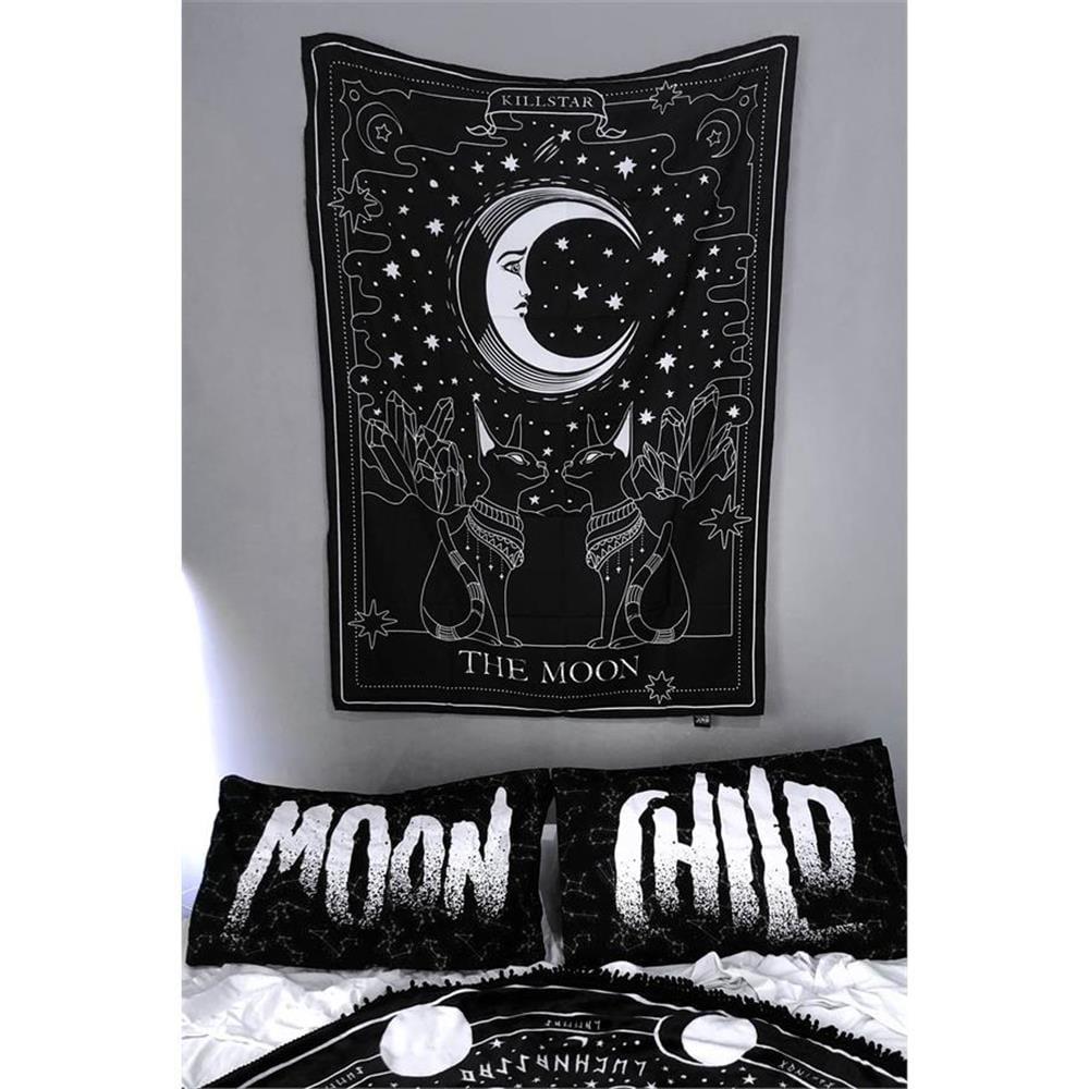 70 X 100 Cm Sphynx Cat The Moon Duvar Halısı