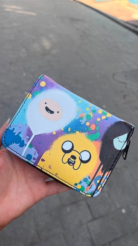 Adventure Time Finn and Jack Marcelin Art Unisex Cüzdan