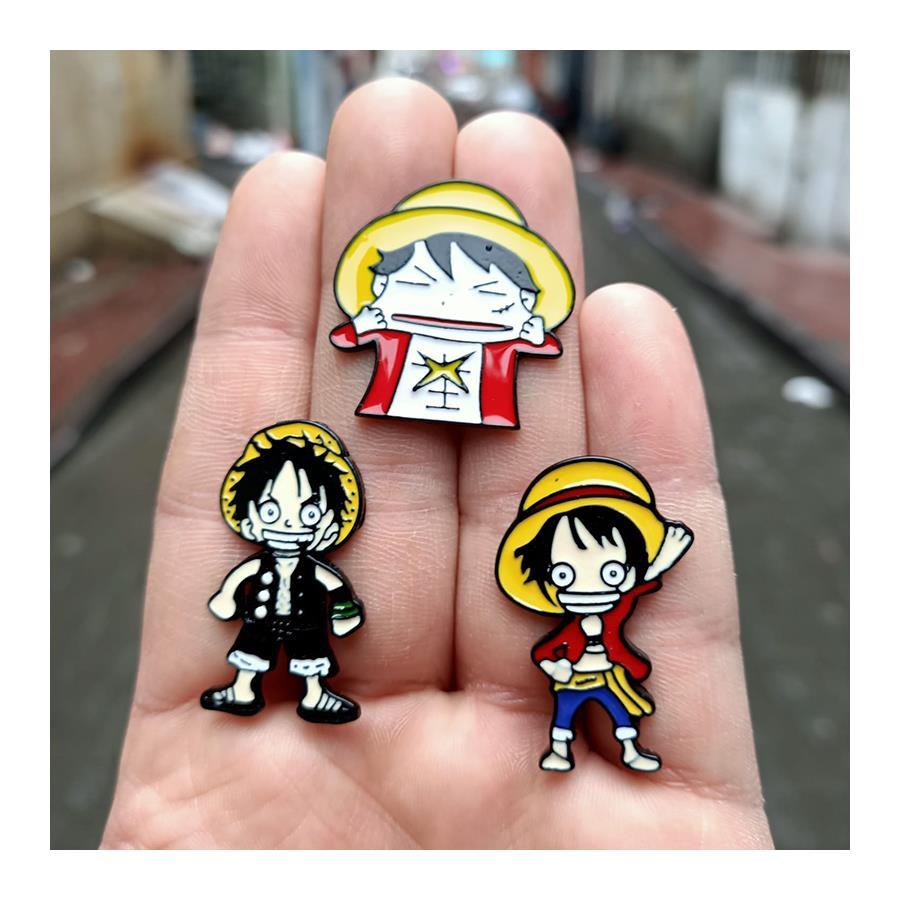 Anime 3'Lü One Piece Metal Rozet