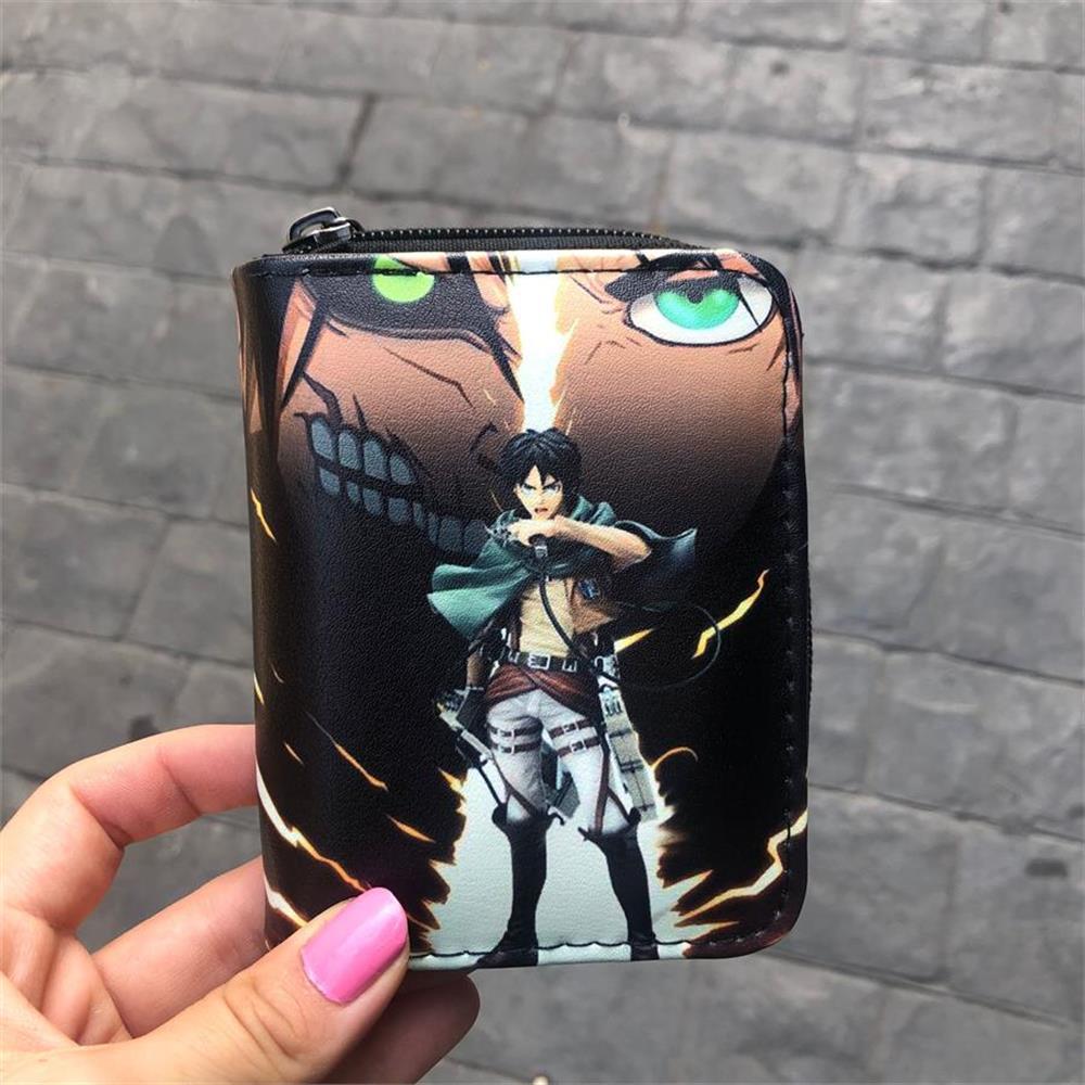 Attack On Titan Eren Eyes Kısa Cüzdan