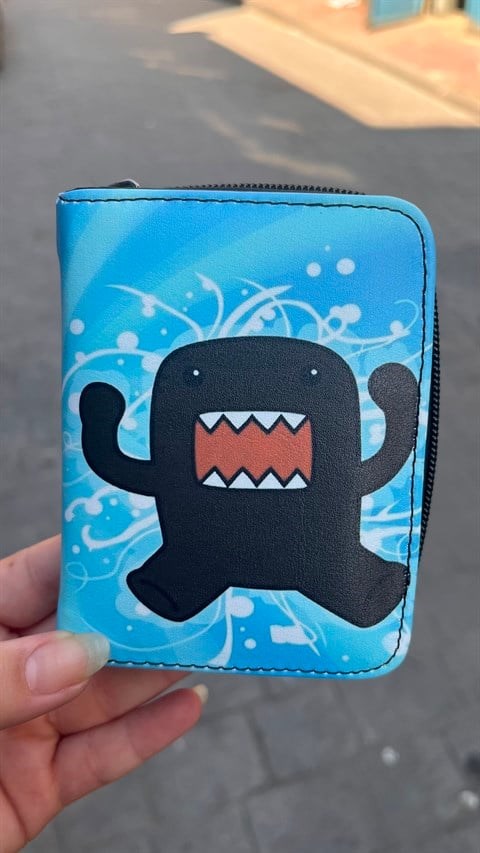 Mavi Domo Kun Unisex Cüzdan