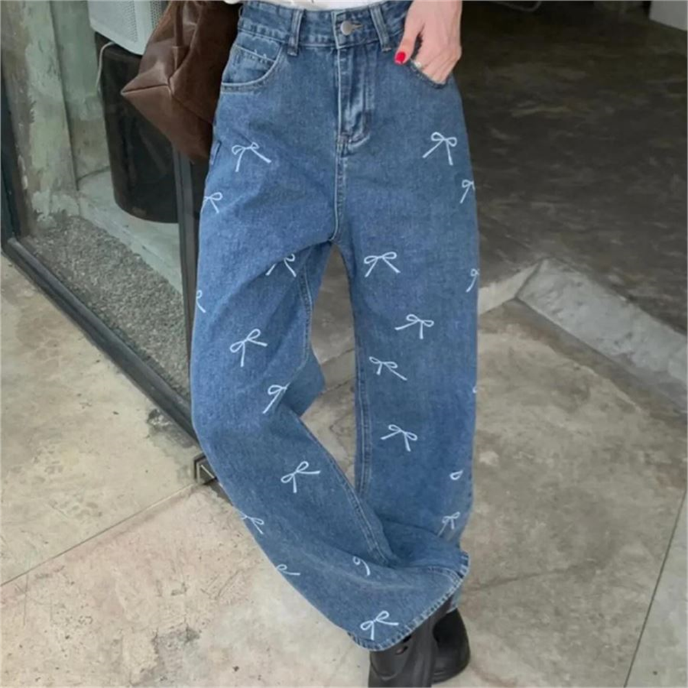 Mavi Jean Fiyonk Collage Baggy Kot Pantolon