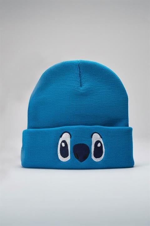Mavi Sevimli Lilo & Stitch Face Unisex Bere