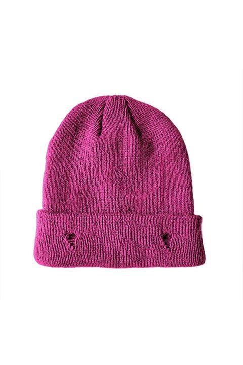 Mor Vintage Sökük Model Bere
