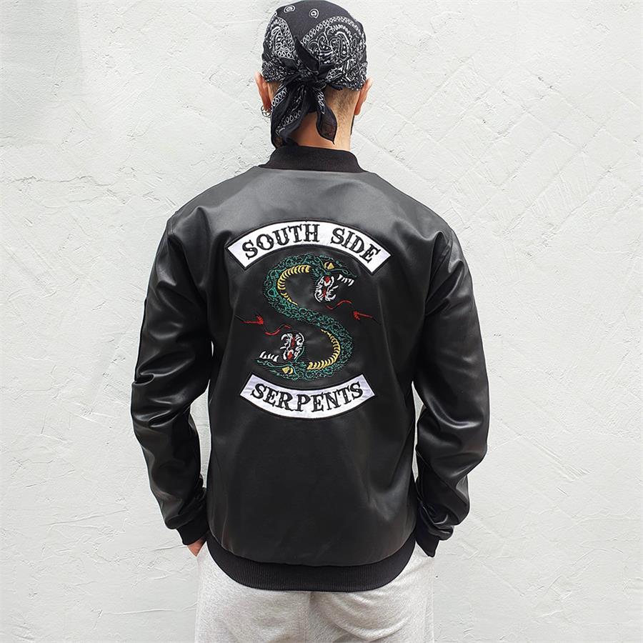 Riverdale - South Side Serpents (Unisex) Deri Ceket