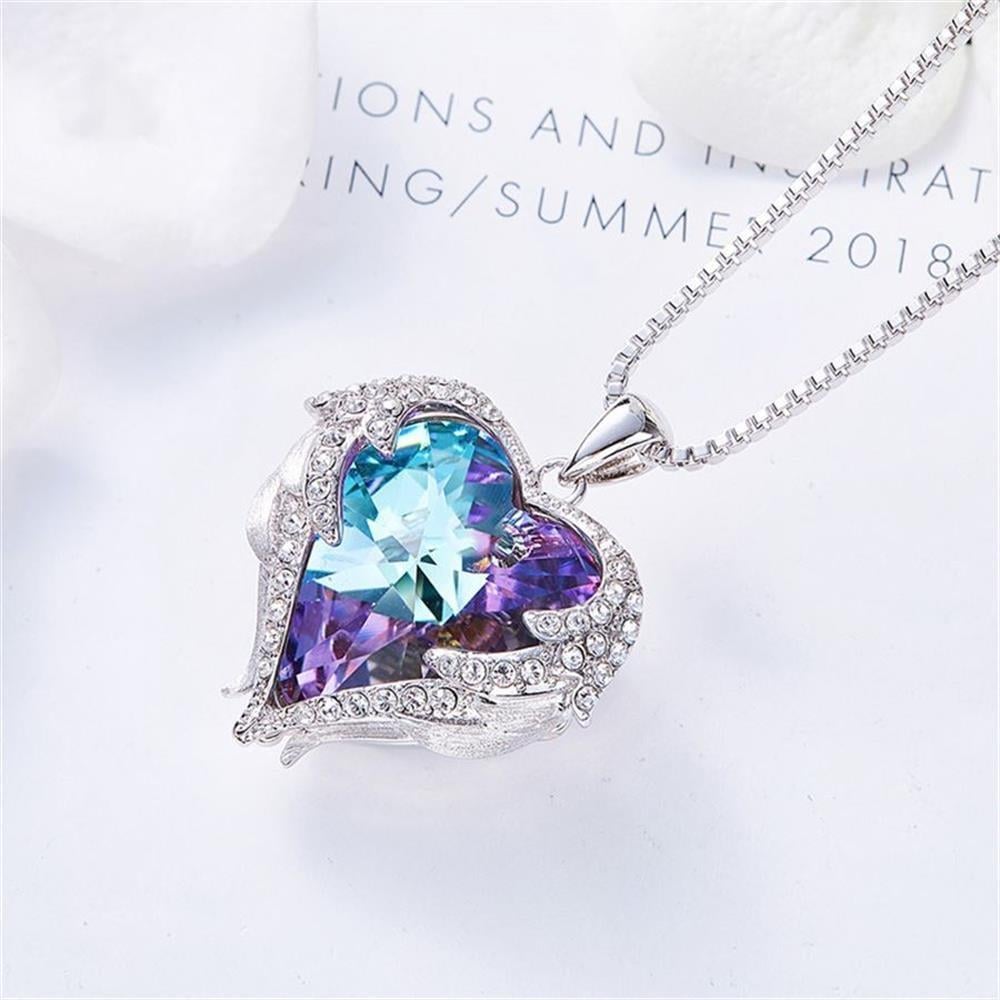 Silver Talisman Heart Kolye