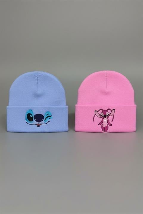 Stitch Lilo Copule Mavi ve Pembe Bere