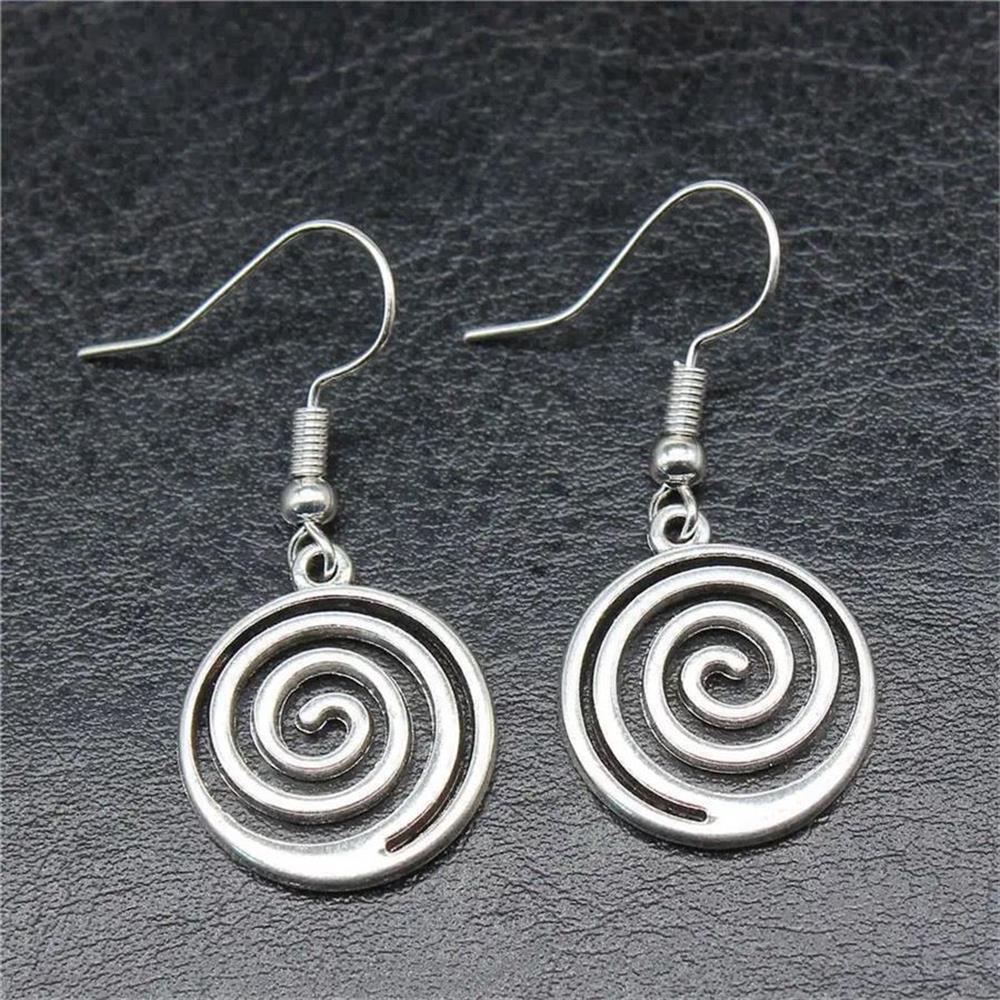 Swirl Sonsuzluk Silver Küpe