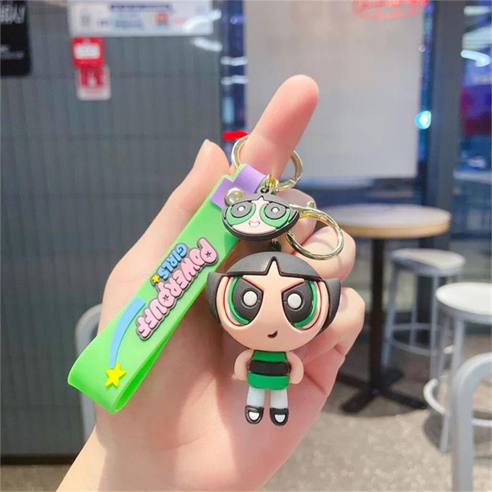 Yeni Powerpuff Girls - Buttercup Silikon Anahtarlık