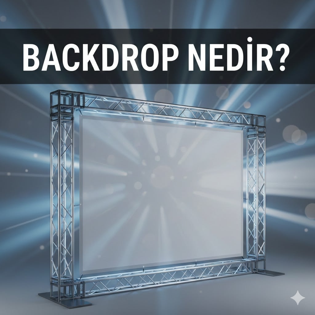 Backdrop Nedir? Kumaş Backdrop ve Backdrop Stand Detaylı Anlatım