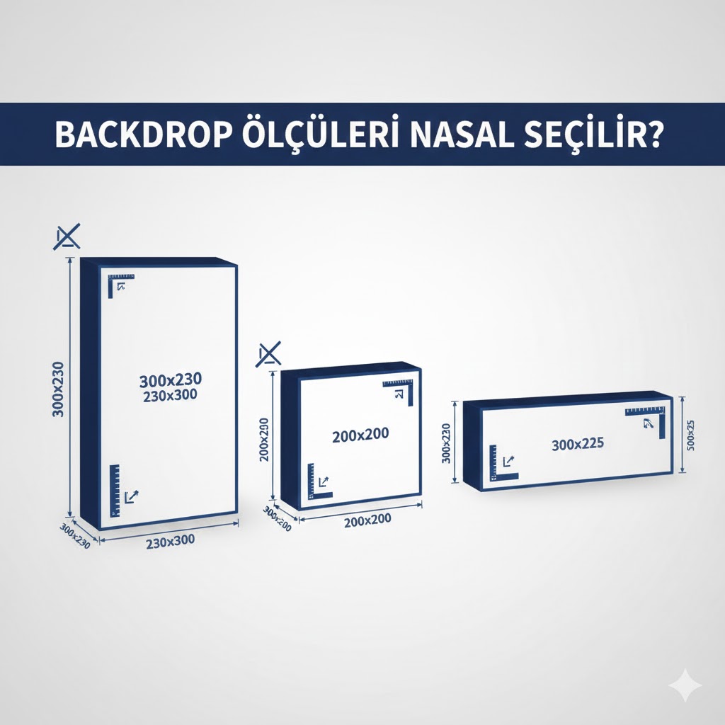 Backdrop Ölçüleri Nasıl Seçilir? En Popüler Backdrop Boyutları (2025)