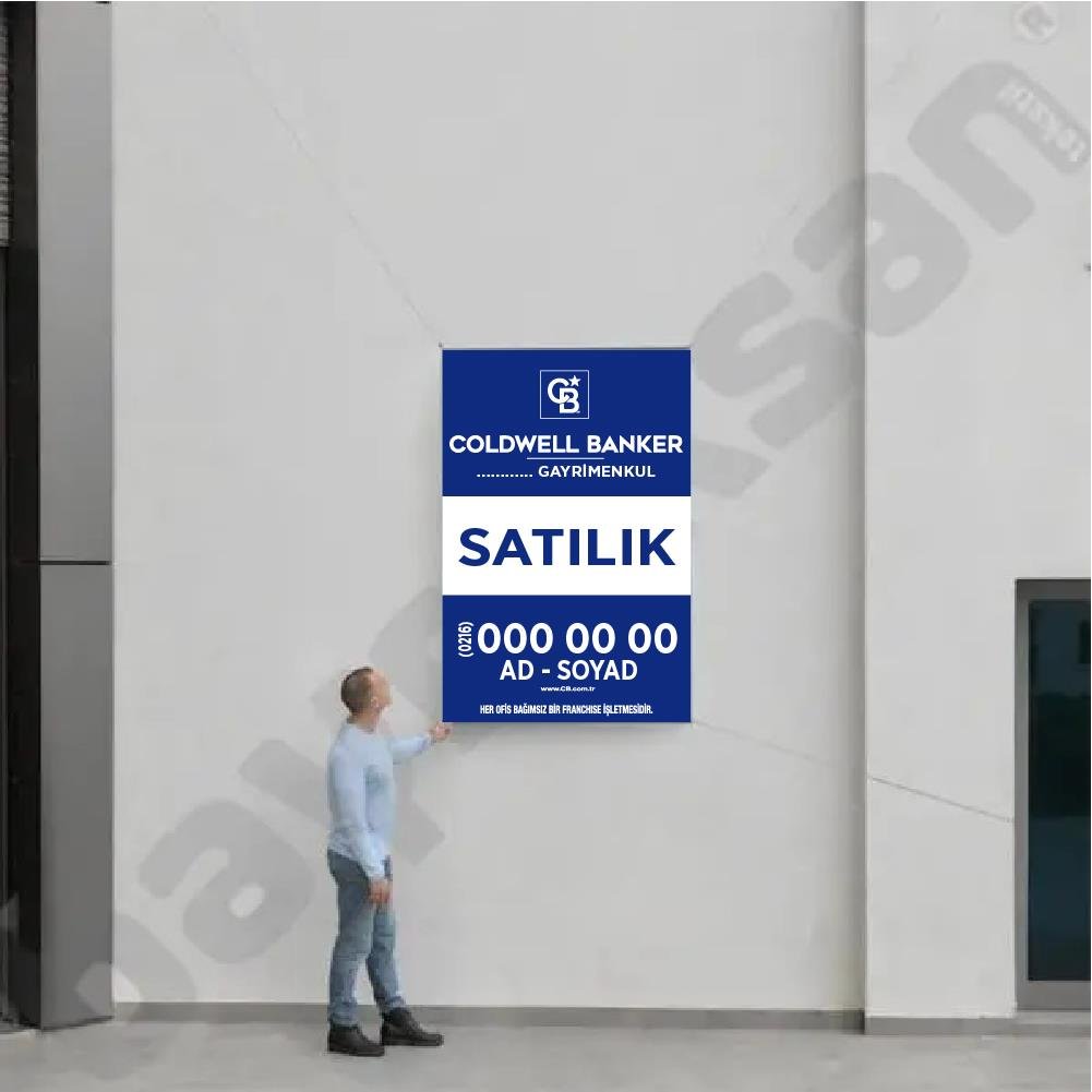 100x140 Cm Coldwell Banker Afişi