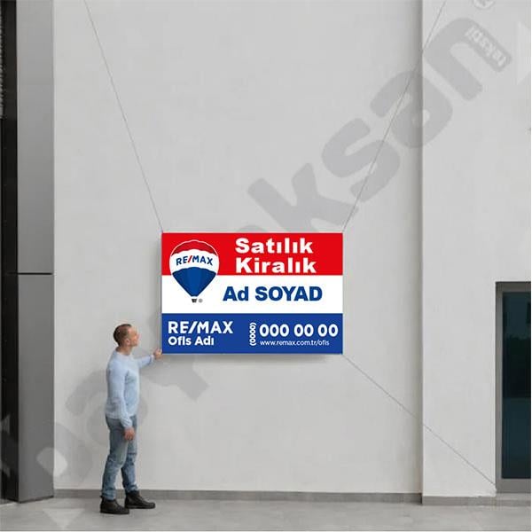 80x120 Cm Emlak Afişi