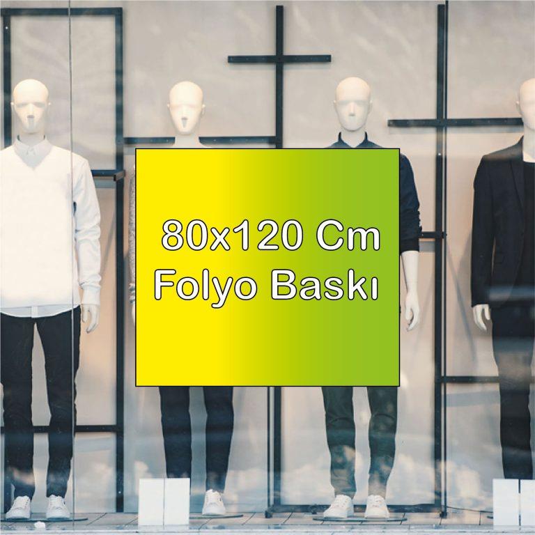 80x120 Cm Folyo Baskı