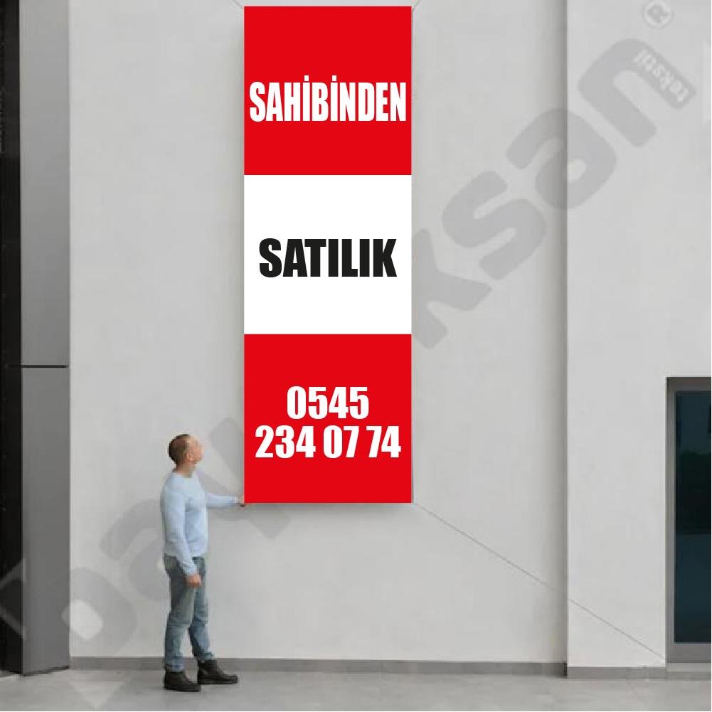 80x300 Cm Sahibinden Afiş