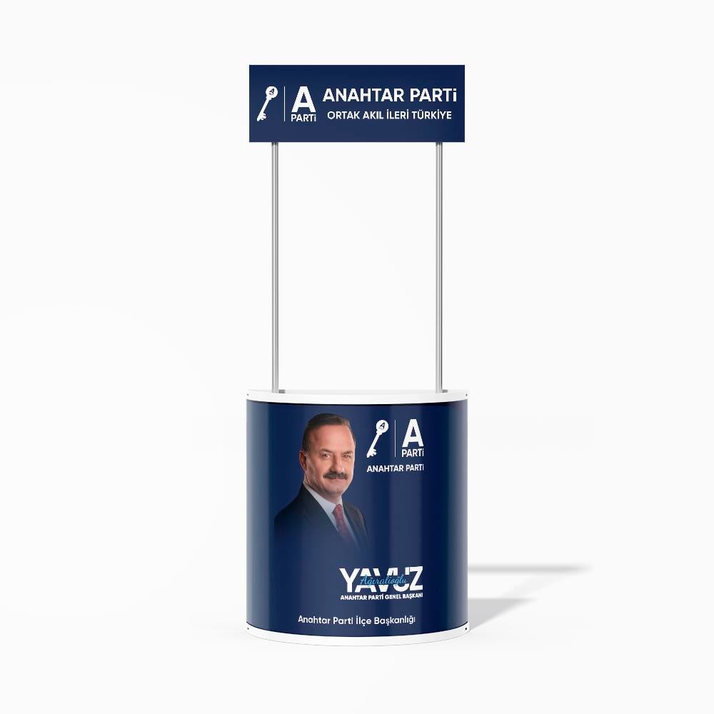A Parti Oval Tanıtım Standı