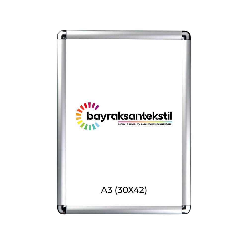 A3 Alüminyum Açılır Kapanır Rondo Çerçeve