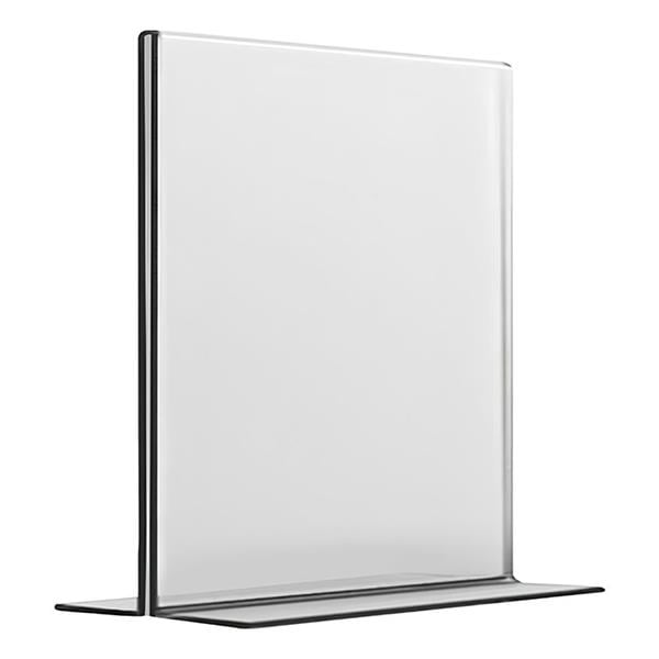 A4 Masaüstü T Tipi Dikey Pleksi Föylük Broşürlük Fiyatlık