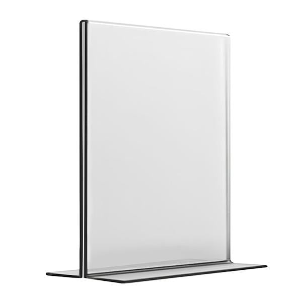 A5 Masaüstü T Tipi Dikey Pleksi Föylük Broşürlük Fiyatlık