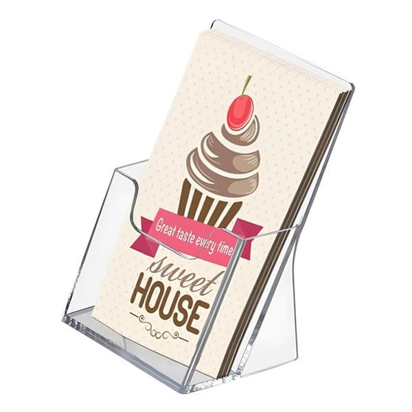 A7 Masaüstü Cep Akrilik Evrak Rafı Broşürlük