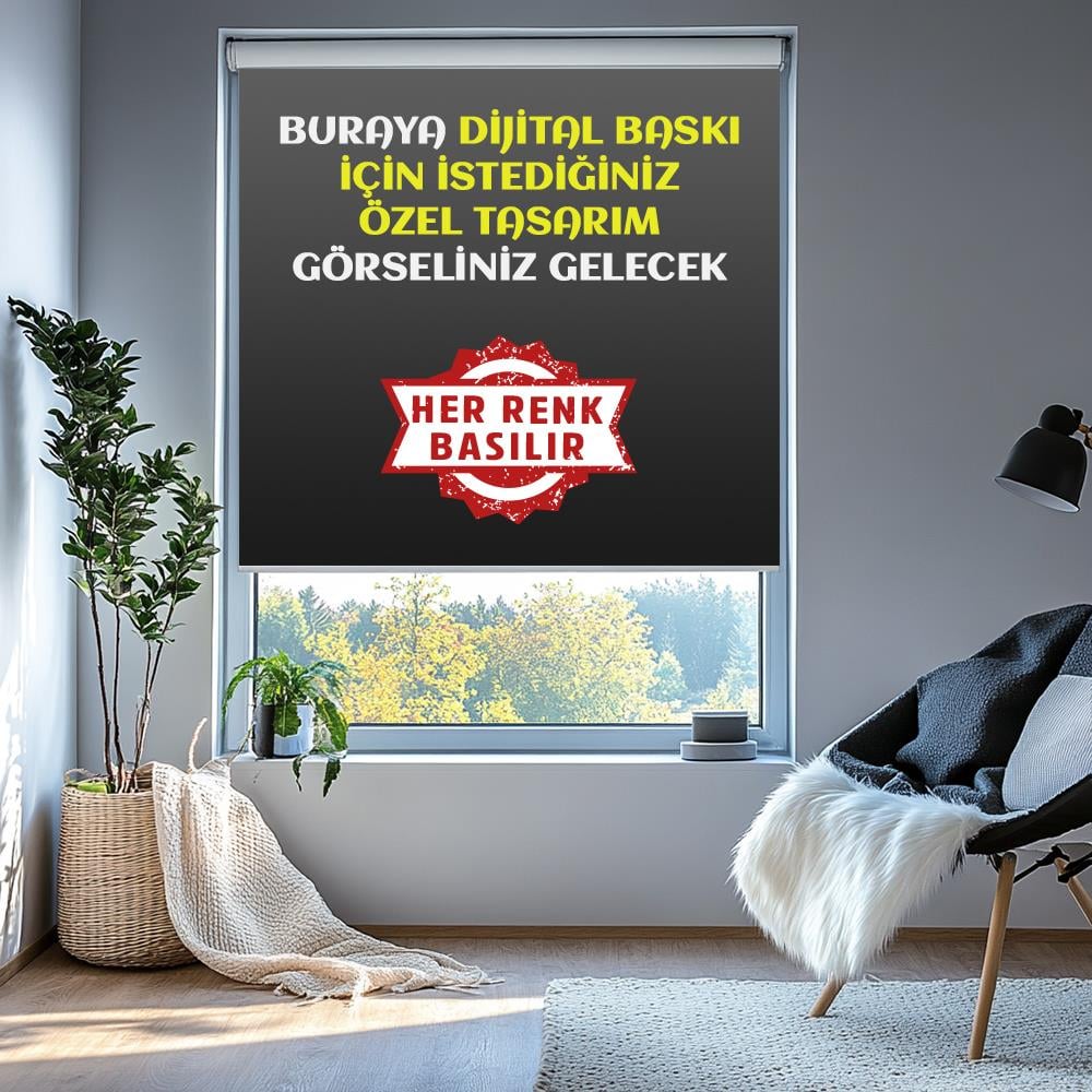 Dijital Baskılı Stor Perde