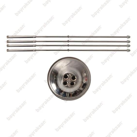 Dörtlü Masa Bayrağı Direği