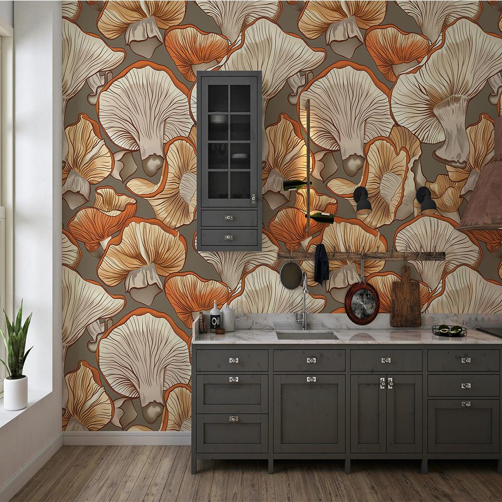 Mantar Ormanı Duvar Kağıdı