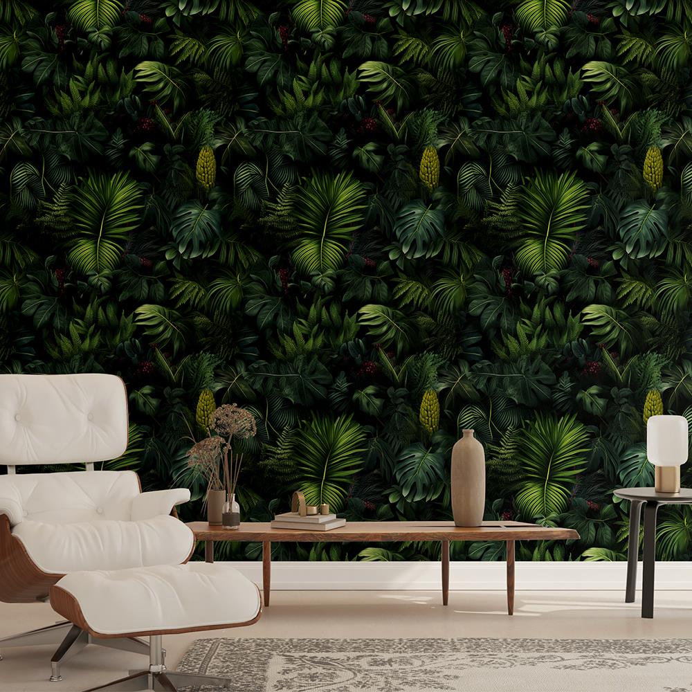 Palmiye Gölgeli Duvar Kağıdı