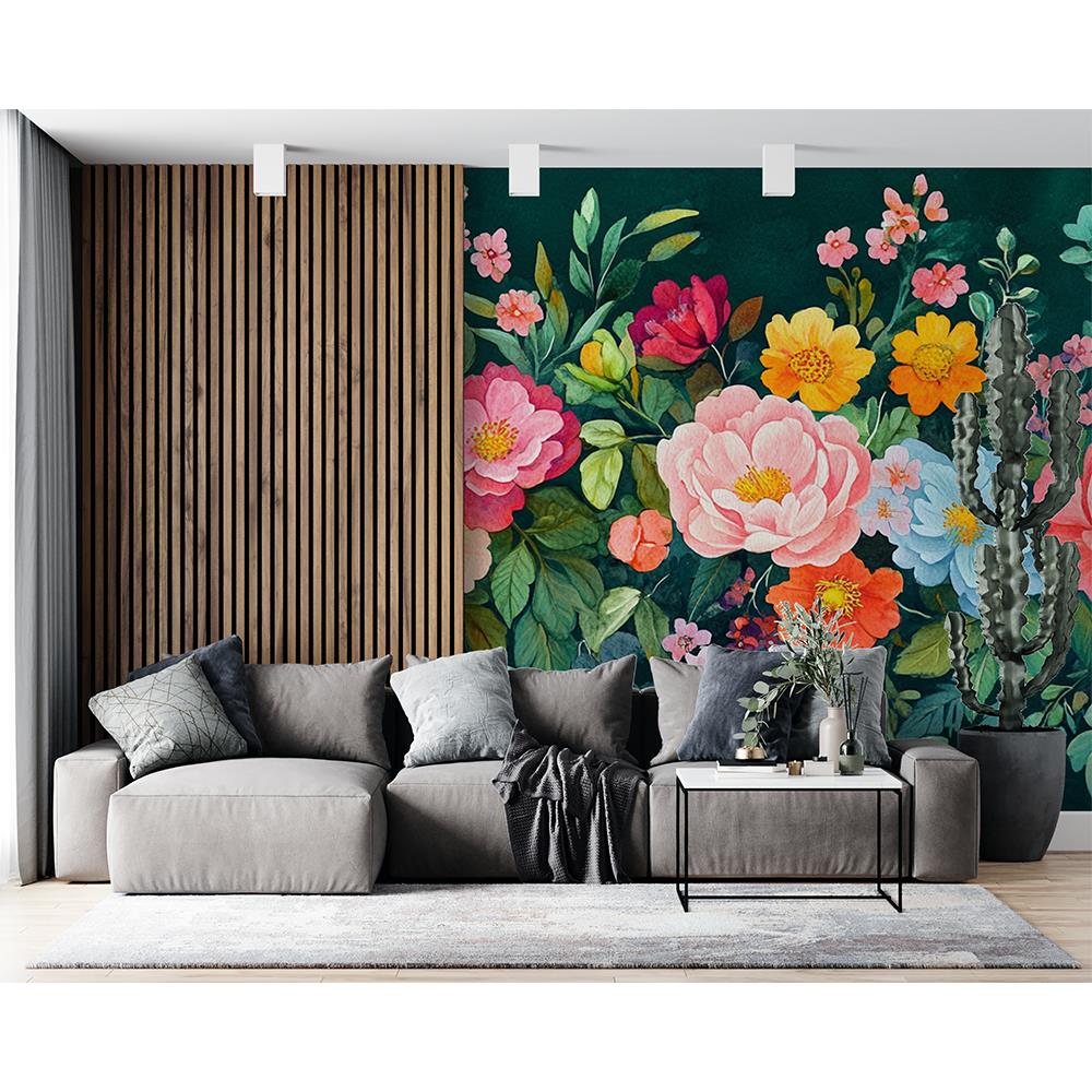 Renk Cümbüşü Bahçesi Duvar Kağıdı