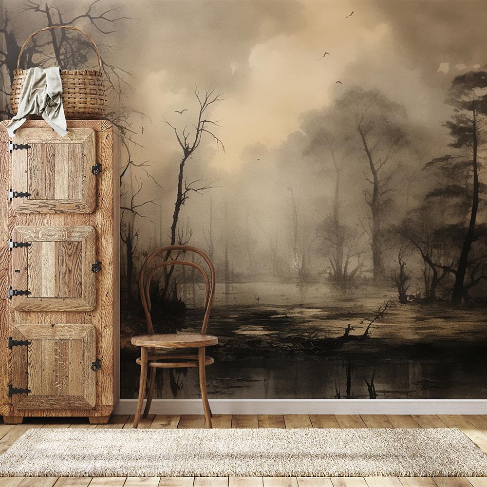 Sisli Orman Duvar Kağıdı