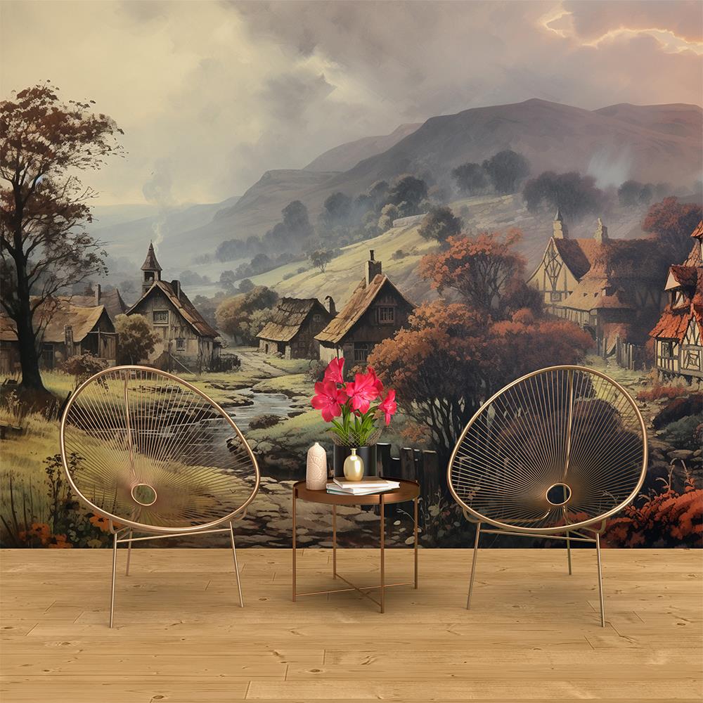 Yeşil Vadili Duvar Kağıdı