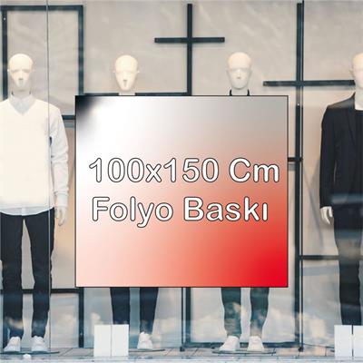 100×150 Cm Folyo Baskı