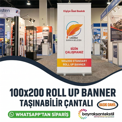 100×200 Cm Rollup Banner Standart Model