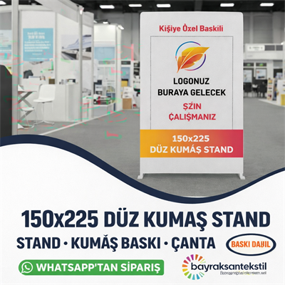 150x225 Düz Kumaş Stand