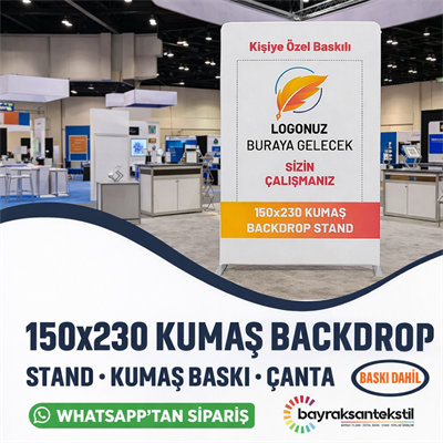 150x230 CM Kumaş Backdrop Stand