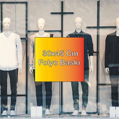 30x45 Cm Folyo Baskı