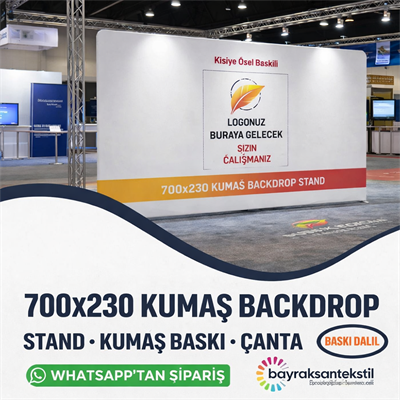 700x230 CM Kumaş Backdrop Stand