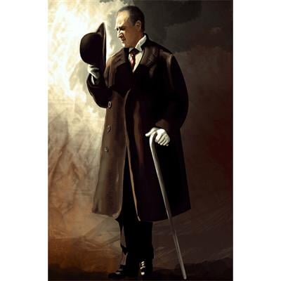 Bastonlu Atatürk Posteri