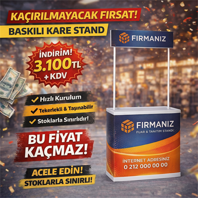 Kare Tanıtım Standı