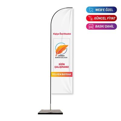 Kauçuk Tabanlı Yelken Bayrak