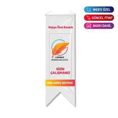 Logolu Kırlangıç Bayrak