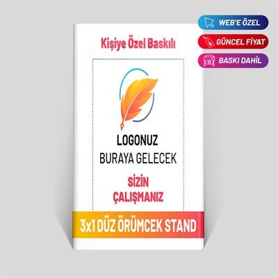 Örümcek Stand 1 Panel (3×1)