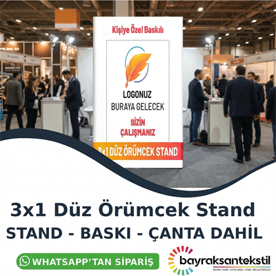 Örümcek Stand 1 Panel (3×1)