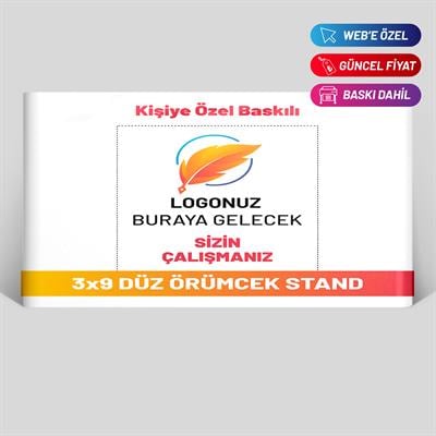 Örümcek Stand 9 Panel Düz (3×9)