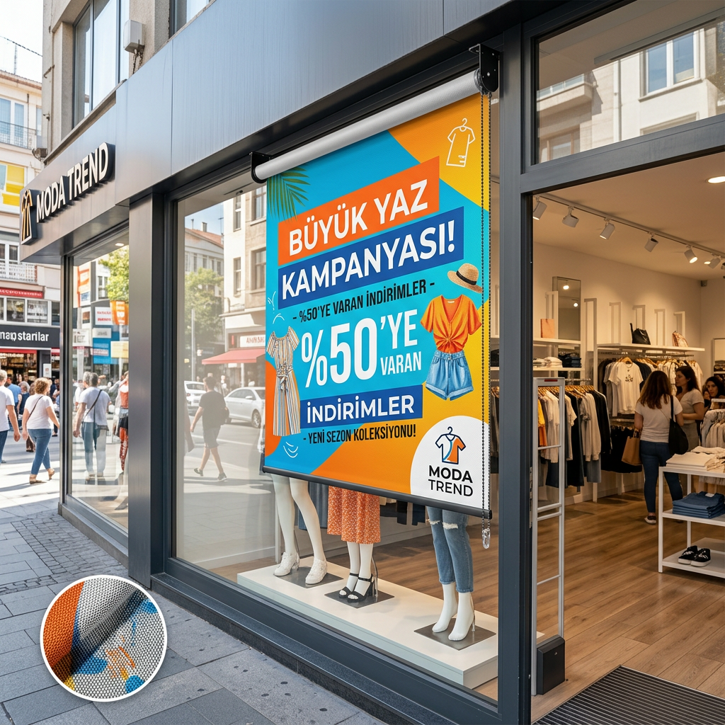 Reklamlı Stor Perde Teklif Al