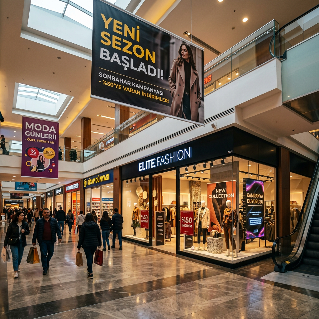 Mağaza Reklam Brandası