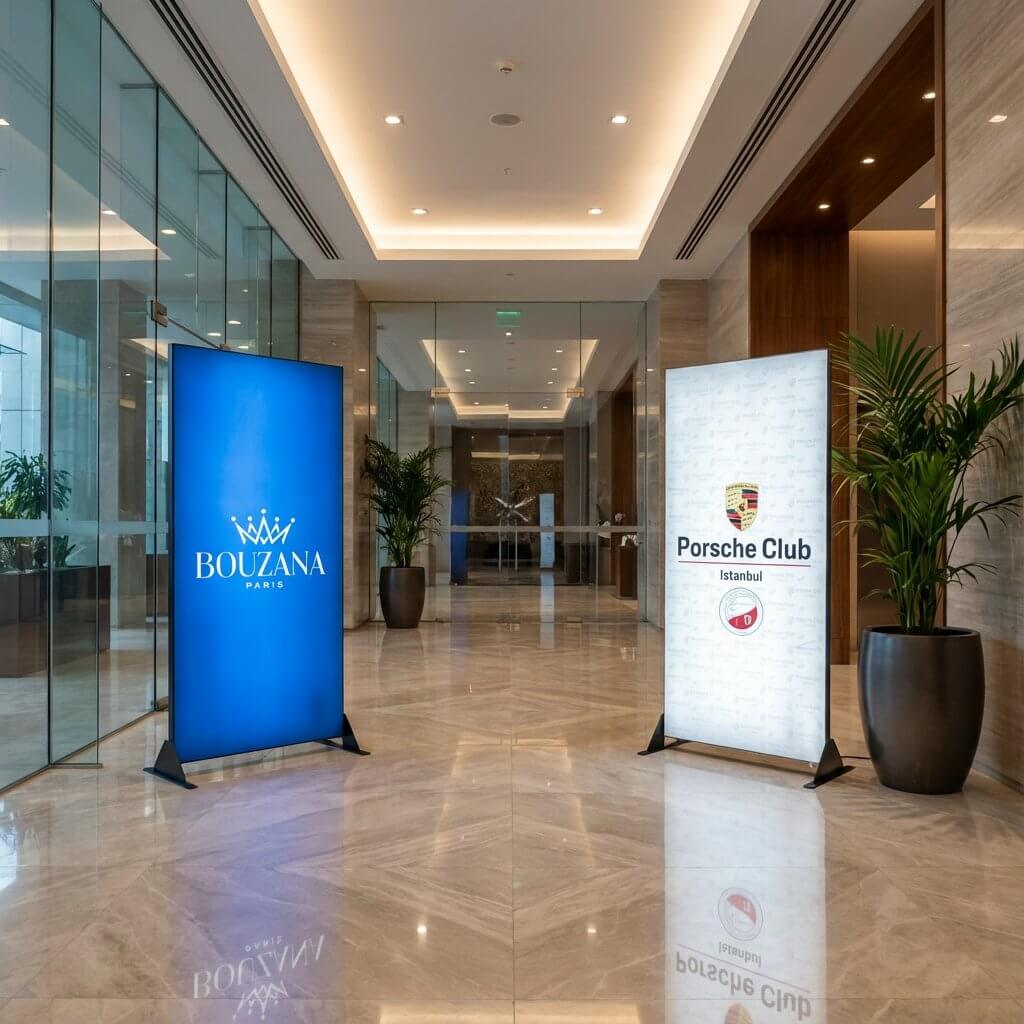 Işıklı Lightbox Stand