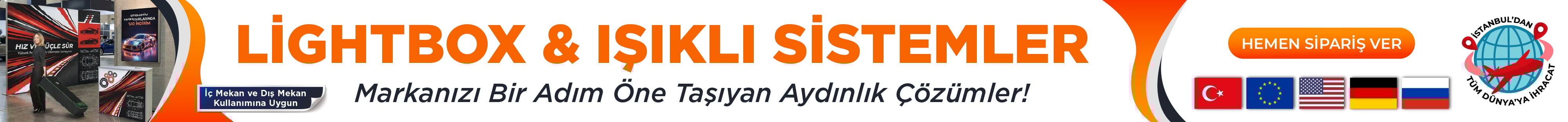 Lightbox ışıklı sistemler