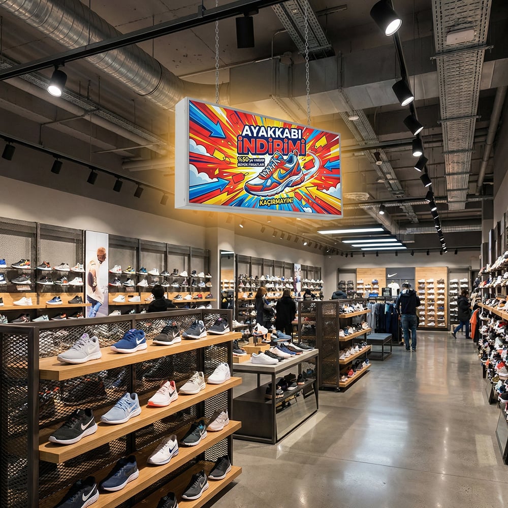 Üsten Askılı Lightbox