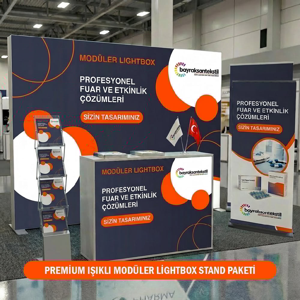 Premium Işıklı Lightbox Fuar Paketleri